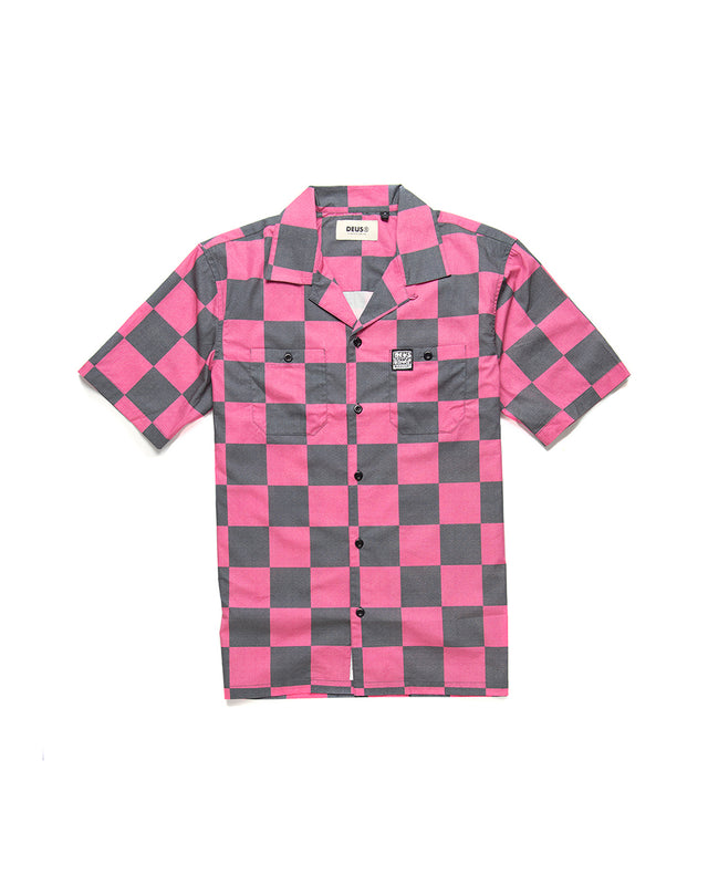 Senna Check Shirt - Pink Check