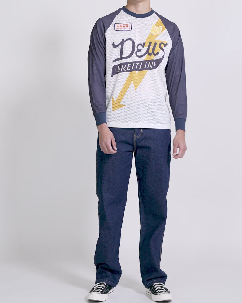 Breitling x Deus Jersey - Vintage White