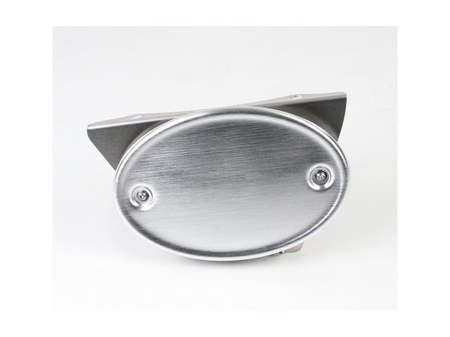 Baak Tracker Side Number Plates Royal Enfield 650 Twin - Brushed