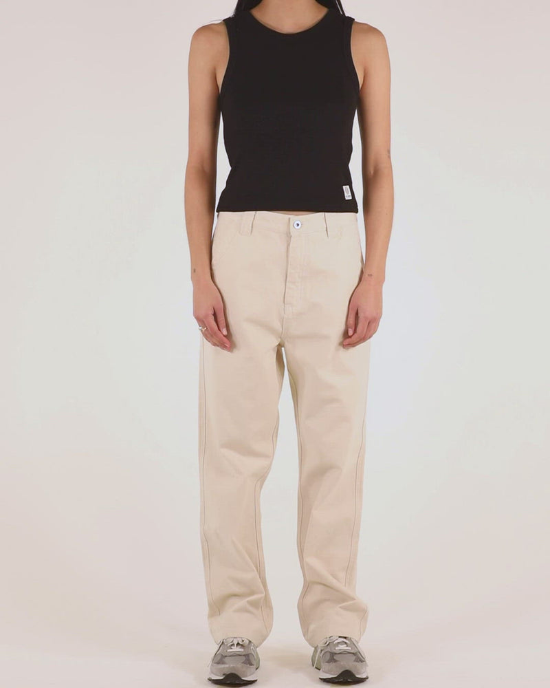 Canvas Master Pant (Relaxed Fit) - Natural