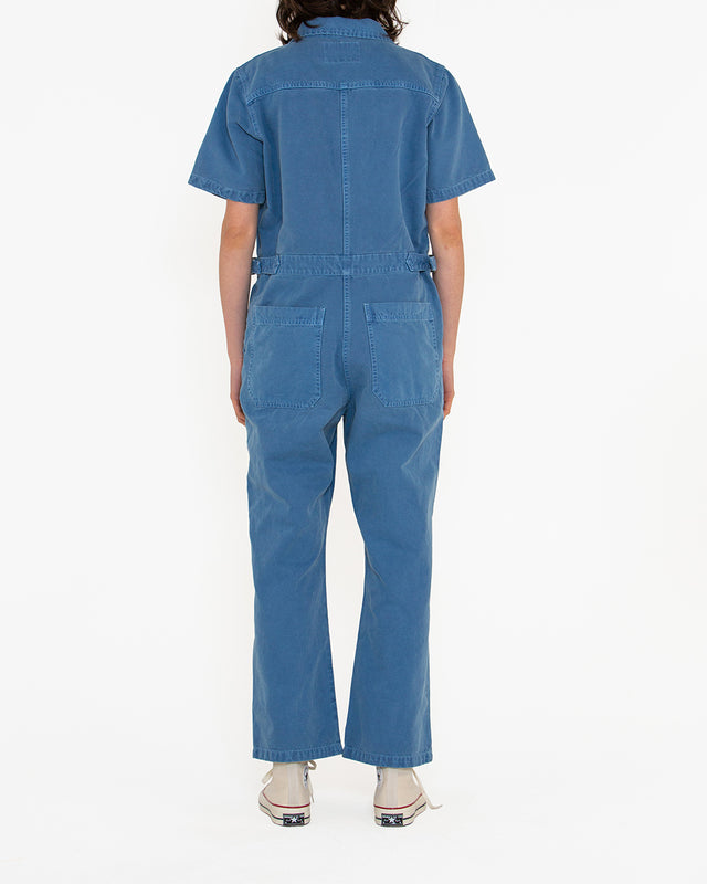Winona Coverall (Relaxed Fit) - Overdyed Lt Indigo
