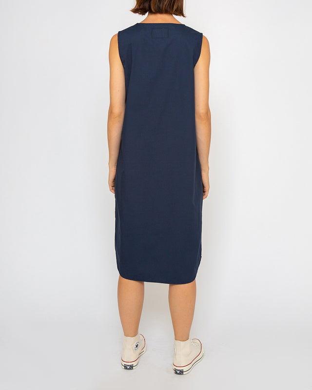Work Dress (Relaxed Fit) - Navy