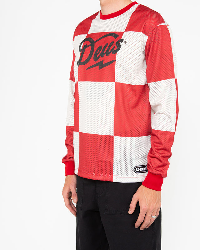 Funk Feud Moto Jersey - Rocco Red